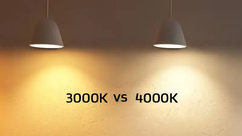 Saiba a Diferença entre 3000K e 4000K