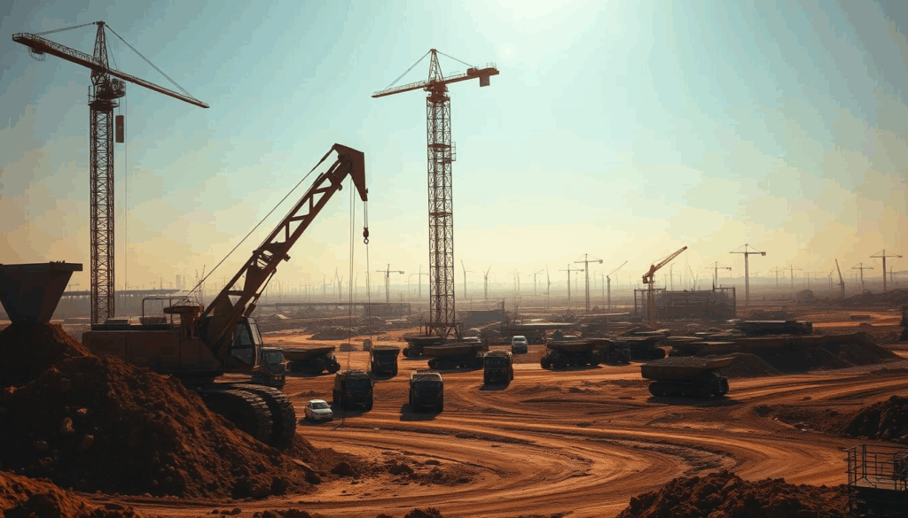 As 10 máquinas mais utilizadas em grandes obras de infraestrutura